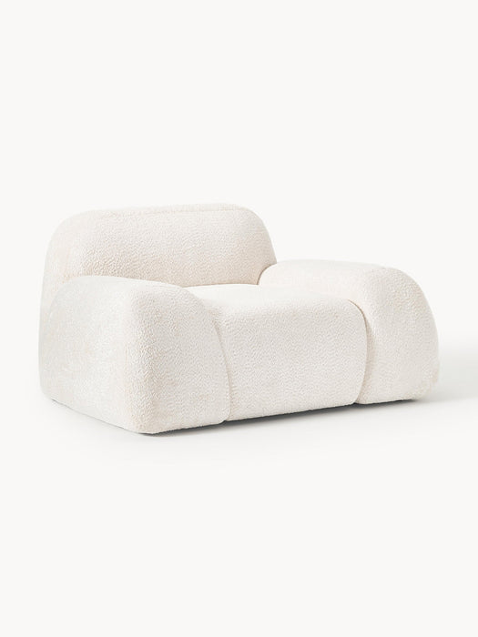 Wolke Teddy-BouclÃ© Lounge Chair