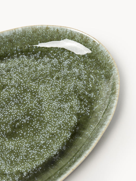 Macey Handmade Organic Shaped Tableware Set, 4 people, Set of 12