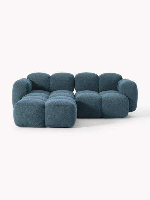 Boucl Modular Sofa Tayla 2-seater with Ottoman leftright
