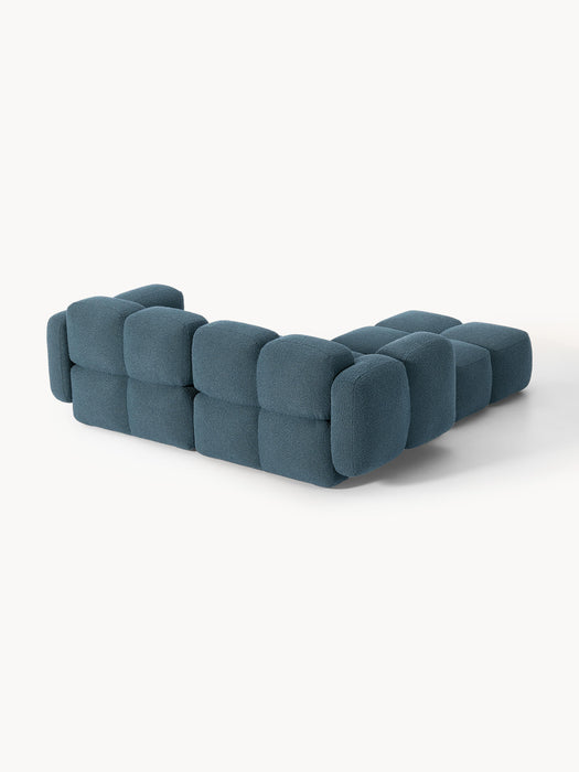 Boucl Modular Sofa Tayla 2-seater with Ottoman leftright
