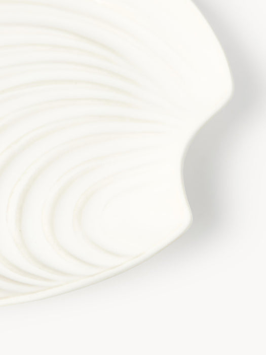 Porcelain Shell Plates Andrina Set of 4