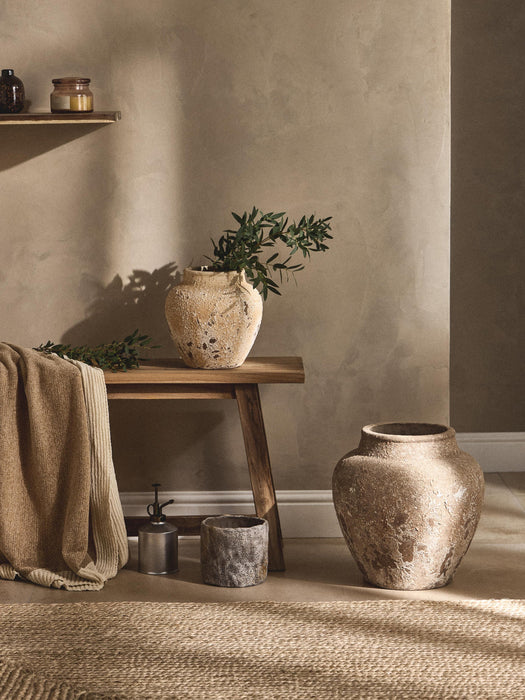 Rome Cover Pot, H 34 cm
