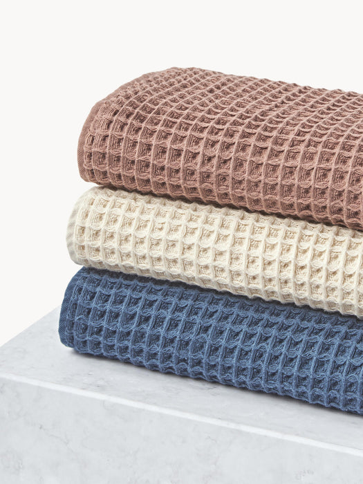 Ines Towel Set with Waffle Structure, in various set sizes