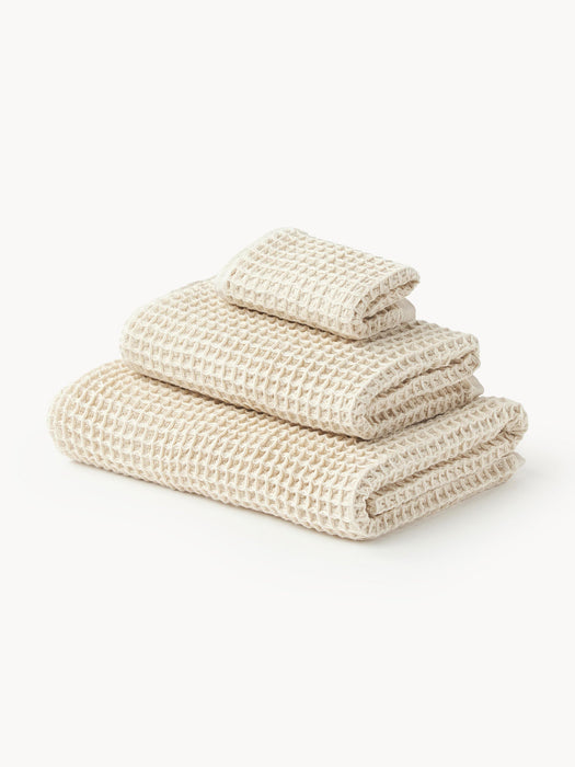 Ines Towel Set with Waffle Structure, in various set sizes