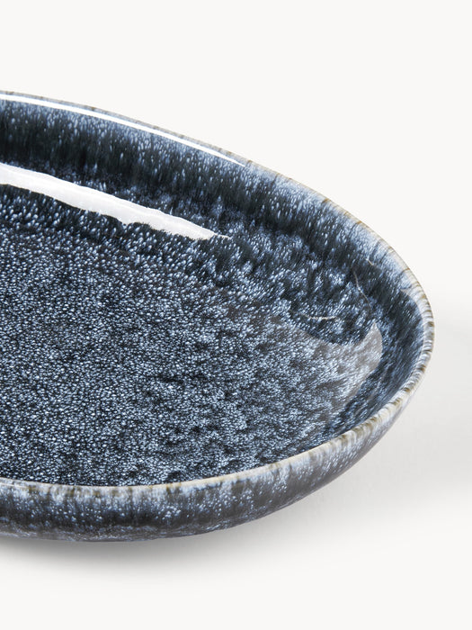 Handmade Organic Shaped Serving Plates Macey Set of 2