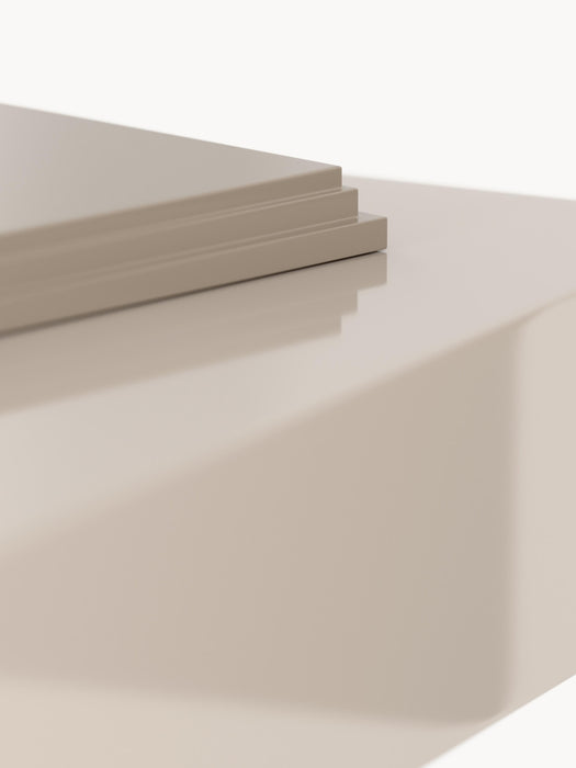Rectangular Coffee Table Alessa with Storage Space