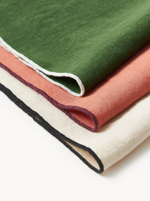 Cosmo Embroidered Linen Napkin, Set of 4