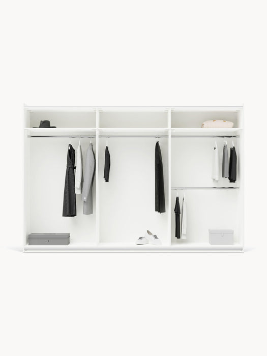 Charlotte Modular Sliding Door Wardrobe, 300 cm Wide, in various sizes