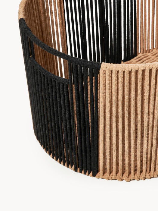 Gabe Handwoven Rope Laundry Basket