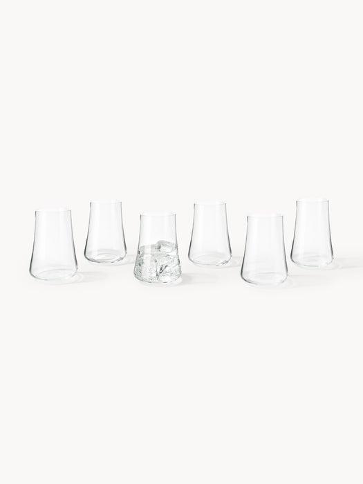 Crystal Tumblers Gwenda Set of 6