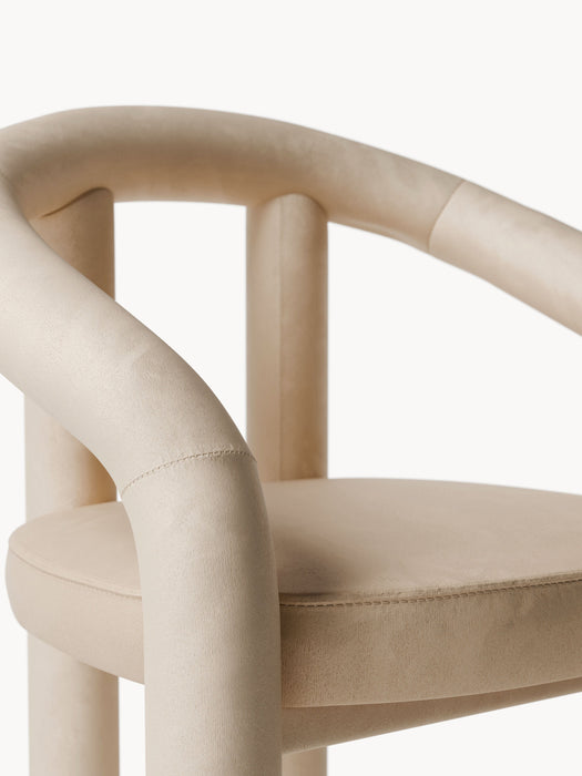 Velvet Arm Chair Calan