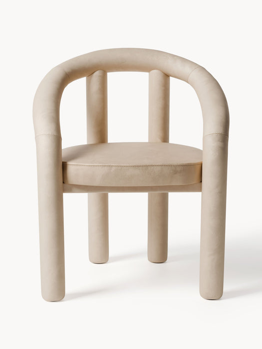 Velvet Arm Chair Calan