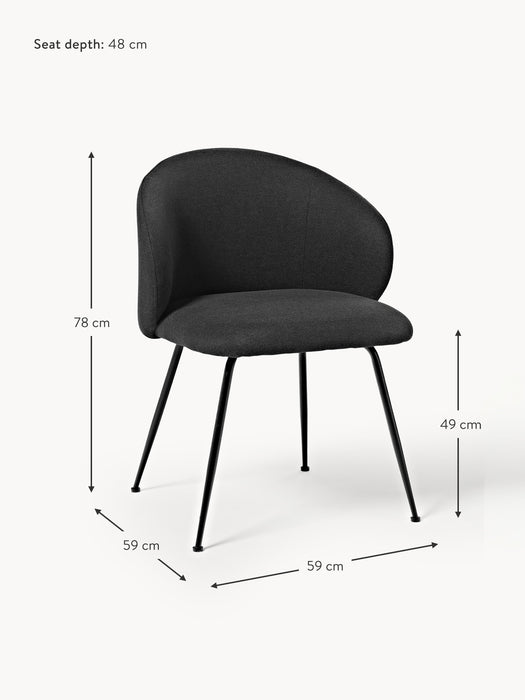 Upholstered Chairs Luisa Set of 2