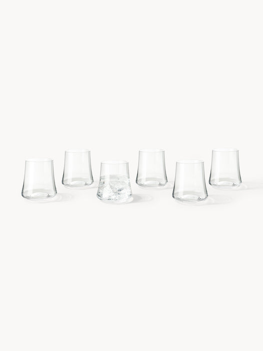 Crystal Tumblers Gwenda Set of 6