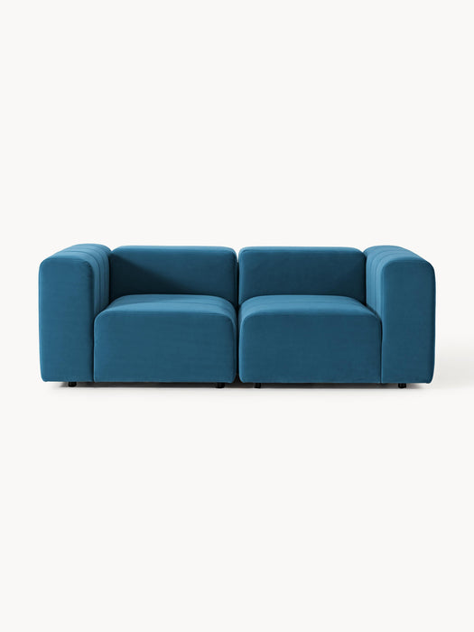 Modular Velvet Sofa Lena 2-seater