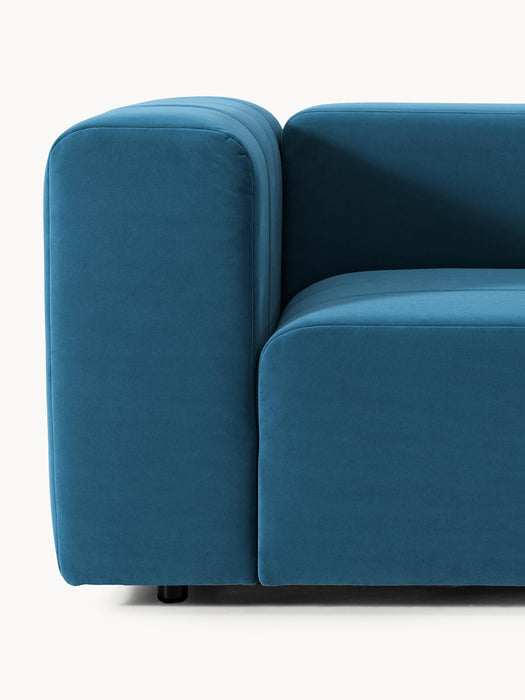 Modular Velvet Sofa Lena 2-seater