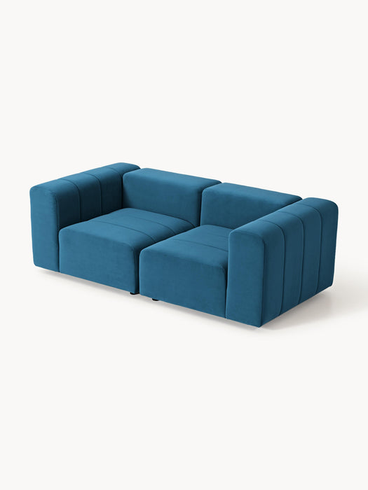 Modular Velvet Sofa Lena 2-seater