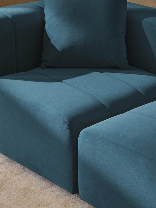 Modular Velvet Sofa Lena 2-seater