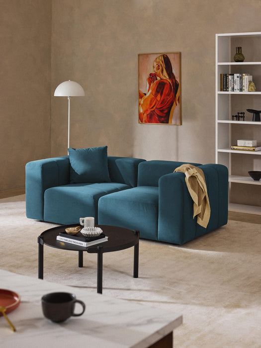 Modular Velvet Sofa Lena 2-seater