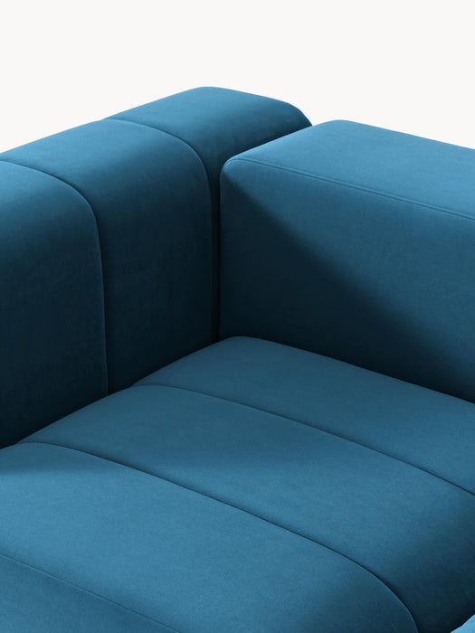 Modular Velvet Sofa Lena 2-seater