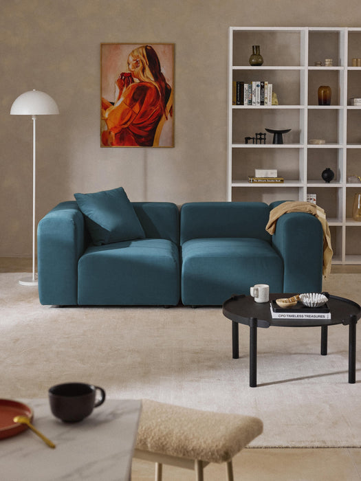 Modular Velvet Sofa Lena 2-seater