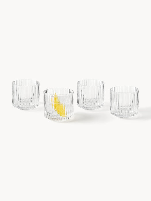 Mouth-Blown Carafe Aleo with Tumblers Set of 5