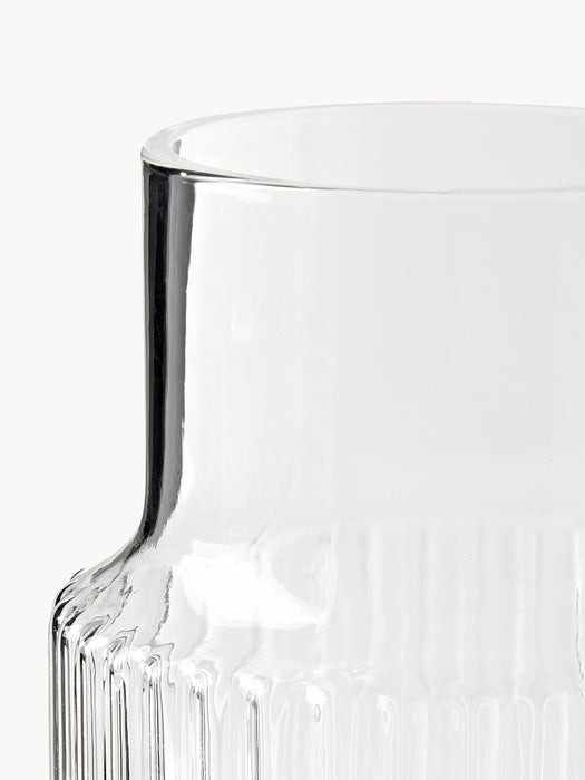 Mouth-Blown Carafe Aleo with Tumblers Set of 5