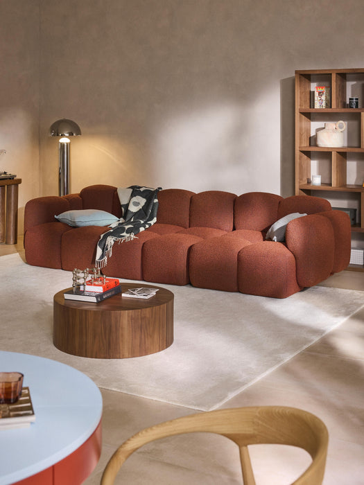 Boucl Modular Sofa Tayla 4-seater
