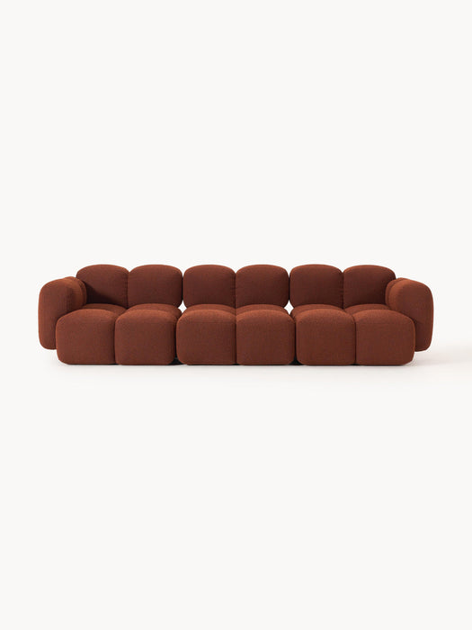 Tayla Bouclé Modular Sofa (4-seater)