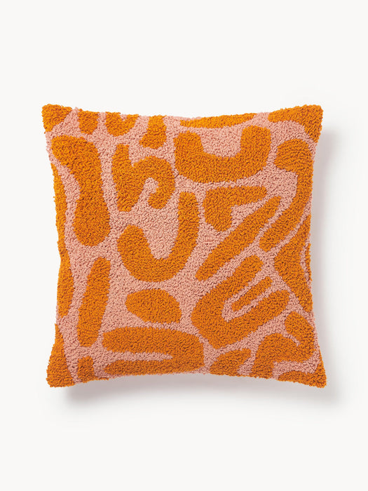 Soma Handmade Cushion Cover with Loop Tufting