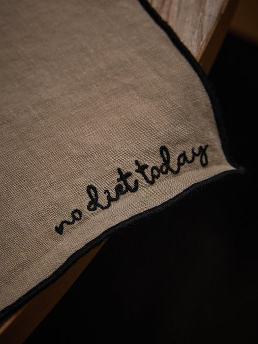 Embroidered Linen Placemats Cosmo Set of 4