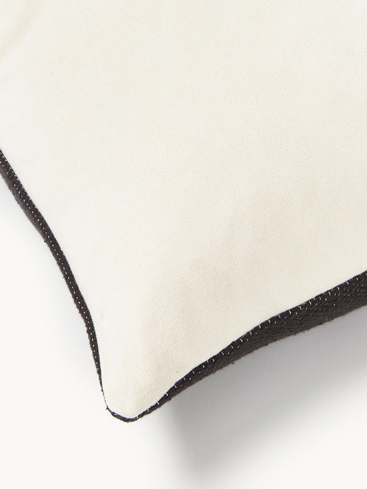Asta Handwoven Cushion Cover with a Geometric Pattern
