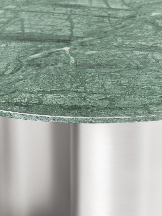 Noam Round Dining Table with Marble Table Top, Ã 120 cm