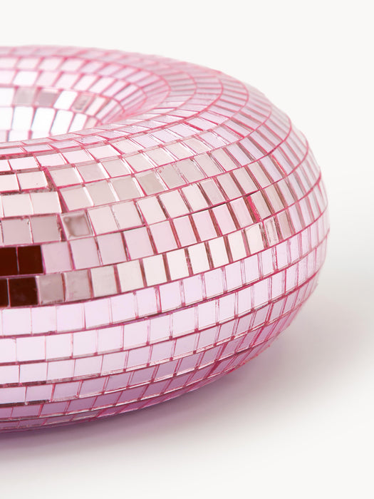 Glittering Decorative Object Disco Donut