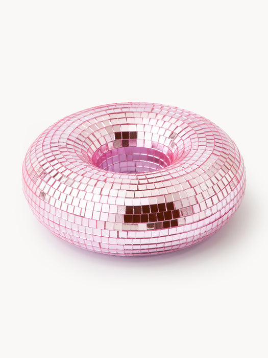 Glittering Decorative Object Disco Donut