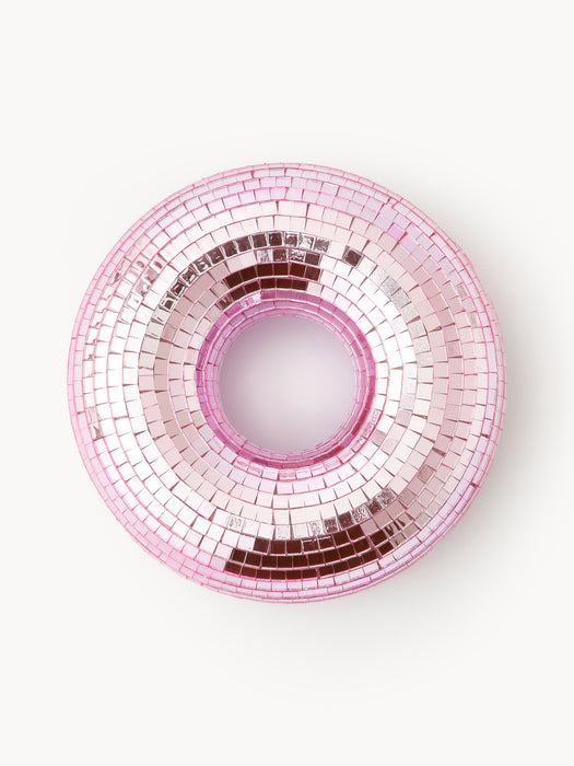 Glittering Decorative Object Disco Donut
