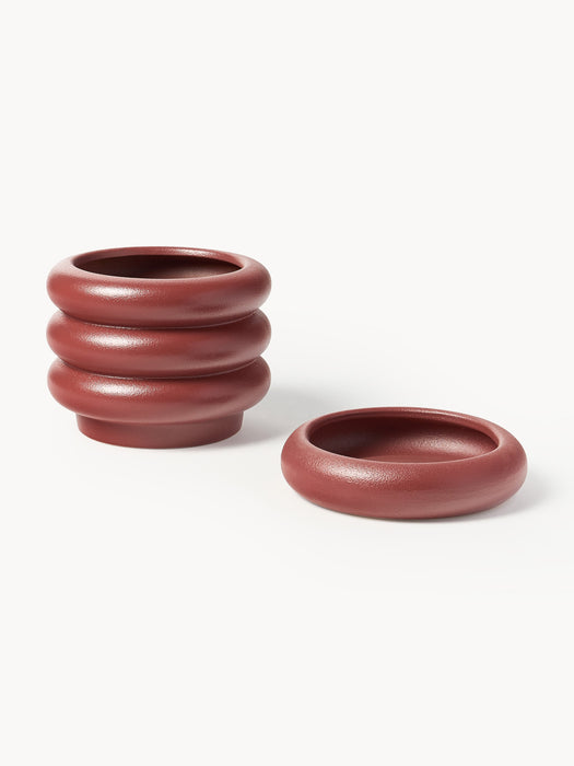 Plant Pot Rudi with Saucer H 16 cm