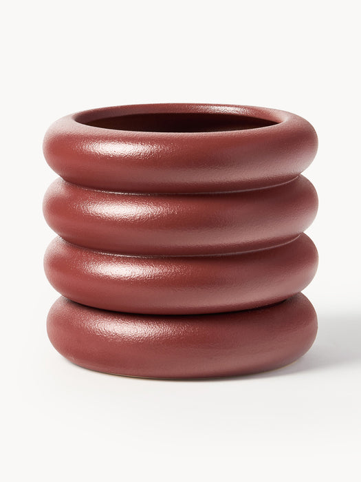 Plant Pot Rudi with Saucer H 16 cm