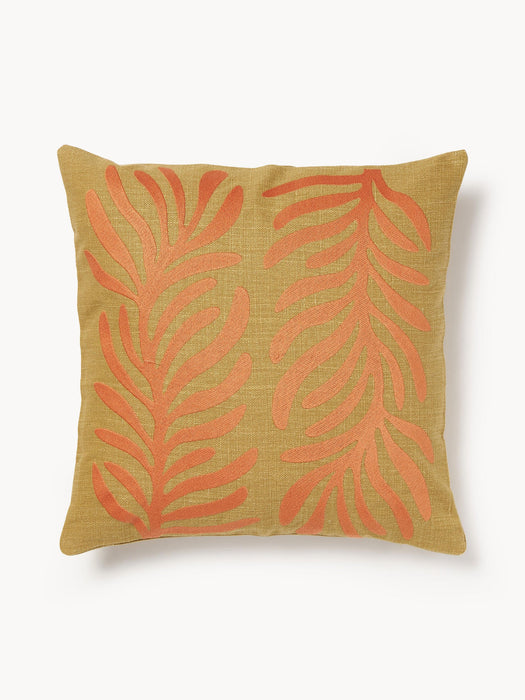 Aryna Outdoor Cushion Cover with Decorative Trim
