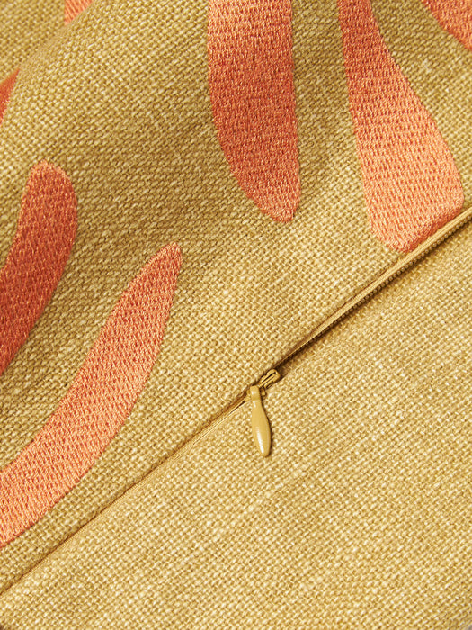 Aryna Outdoor Cushion Cover with Decorative Trim