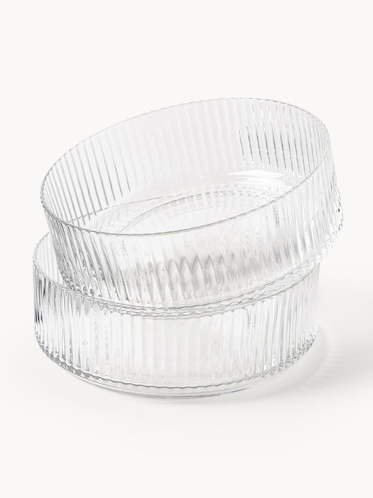 Mouth-Blown Bowls Aleo Set of 2