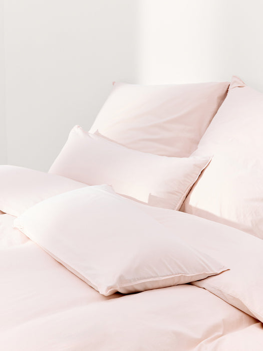 Washed Cotton Percale Duvet Cover Debbie