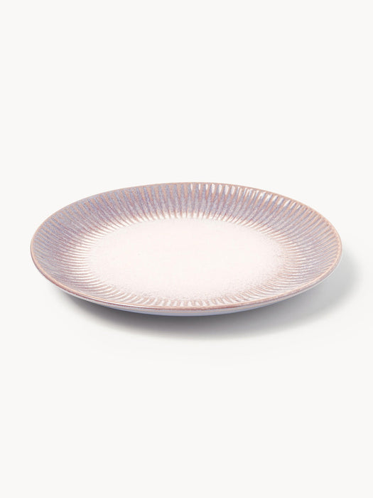Vinci Handmade Reactive Glaze Dinner Plates, Set of 4