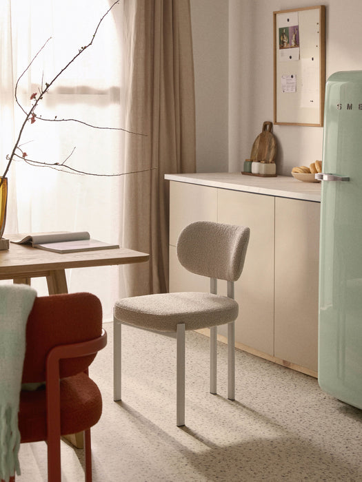 Upholstered Boucl Dining Chair Adrien