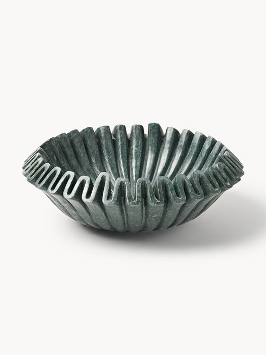 Handmade Decorative Marble Bowl Santorini 31 cm