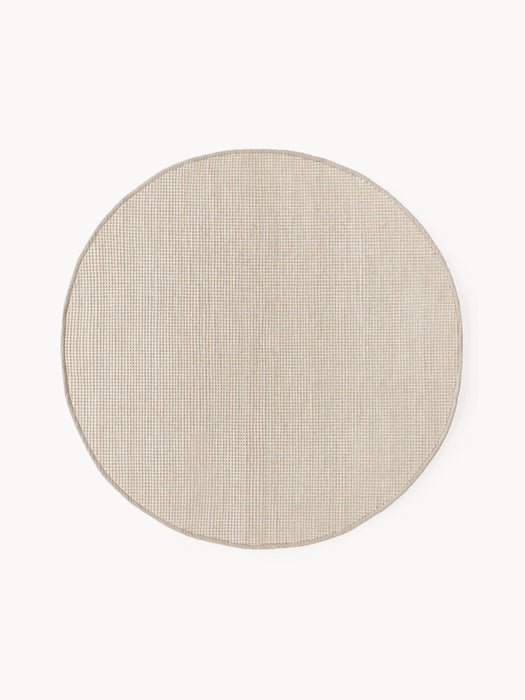 Amaro Round Hand-Woven Wool Rug