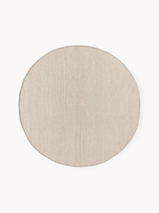 Round Hand-Woven Wool Rug Amaro
