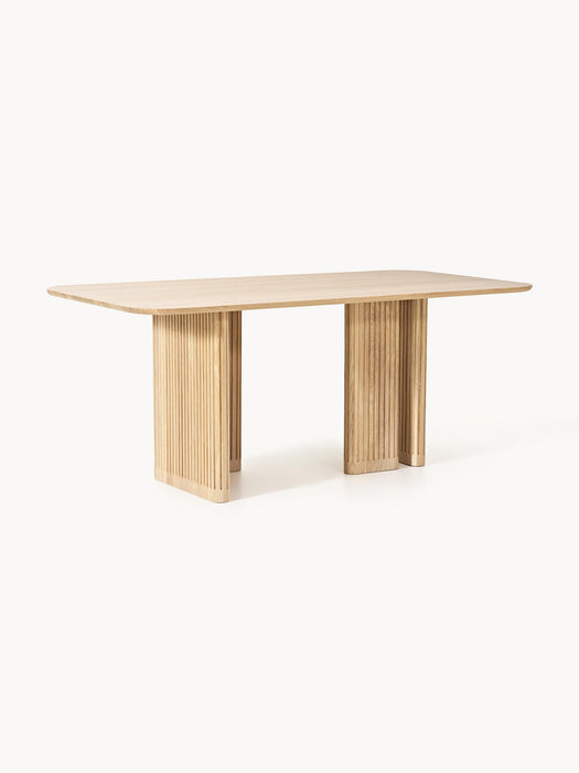 Jolka Oak Wood Dining Table, in various sizes