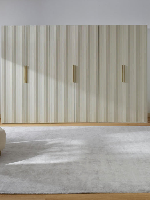 Simone Modular Revolving Door Wardrobe, 300 cm Wide, in various sizes