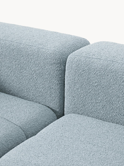Boucl Modular Sofa Lena 2-seater with Ottoman leftright